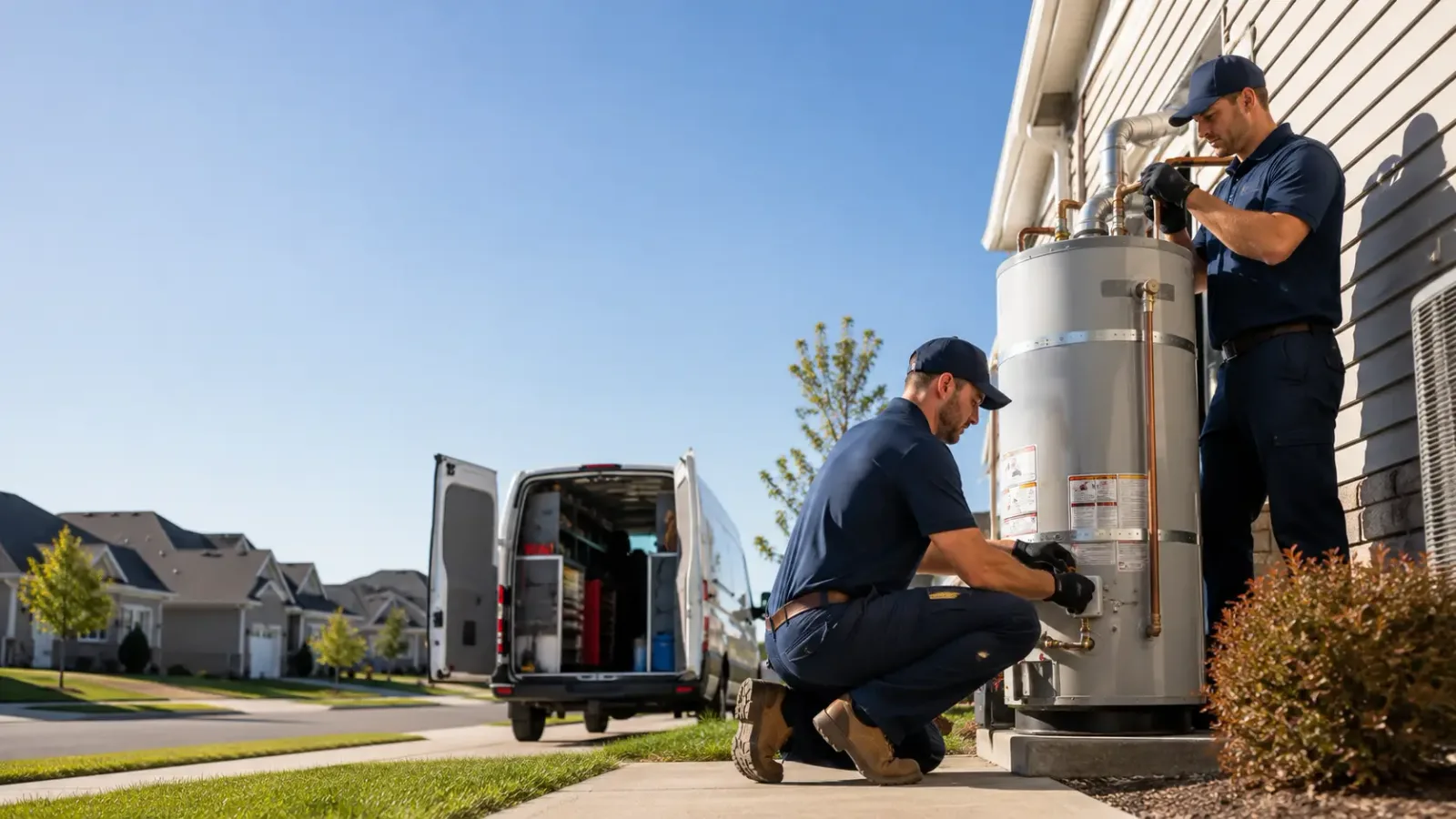 Water Heater Installation in Morgan, TX